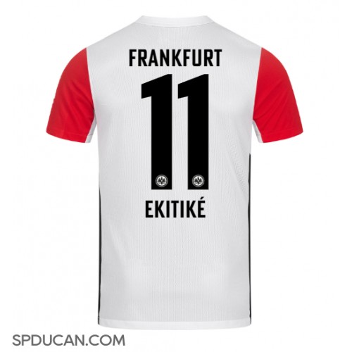 Muški Nogometni Dres Eintracht Frankfurt Hugo Ekitike #11 Domaci 2024-25 Kratak Rukav